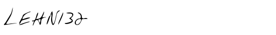 LEHN132 - Download Thousands of Free Fonts at FontZone.net