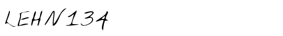 LEHN134 - Download Thousands of Free Fonts at FontZone.net