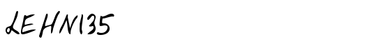 LEHN135 - Download Thousands of Free Fonts at FontZone.net