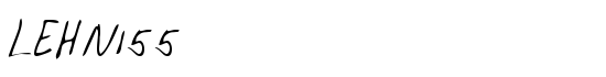 LEHN155 - Download Thousands of Free Fonts at FontZone.net