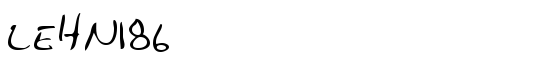 LEHN186 - Download Thousands of Free Fonts at FontZone.net