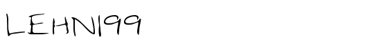LEHN199 - Download Thousands of Free Fonts at FontZone.net