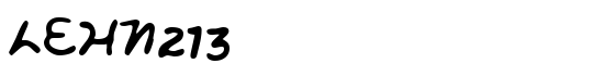 LEHN213 - Download Thousands of Free Fonts at FontZone.net