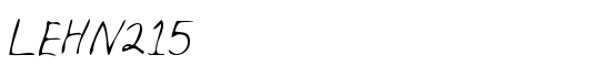 LEHN215 - Download Thousands of Free Fonts at FontZone.net