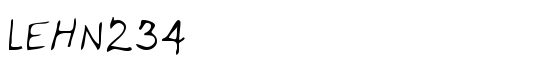 LEHN234 - Download Thousands of Free Fonts at FontZone.net