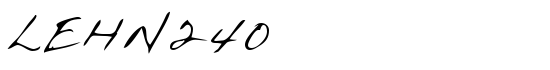 LEHN240 - Download Thousands of Free Fonts at FontZone.net