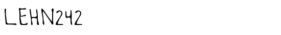 LEHN242 - Download Thousands of Free Fonts at FontZone.net