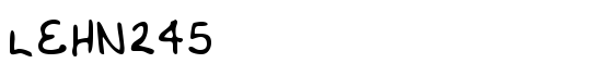 LEHN245 - Download Thousands of Free Fonts at FontZone.net