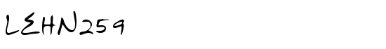 LEHN259 - Download Thousands of Free Fonts at FontZone.net