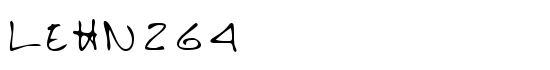 LEHN264 - Download Thousands of Free Fonts at FontZone.net