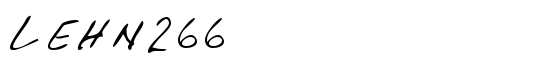 LEHN266 - Download Thousands of Free Fonts at FontZone.net