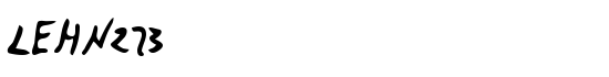 LEHN273 - Download Thousands of Free Fonts at FontZone.net