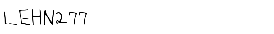 LEHN277 - Download Thousands of Free Fonts at FontZone.net