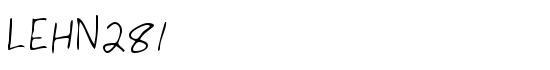 LEHN281 - Download Thousands of Free Fonts at FontZone.net