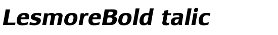 LesmoreBoldItalic - Download Thousands of Free Fonts at FontZone.net