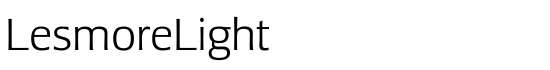 LesmoreLight - Download Thousands of Free Fonts at FontZone.net