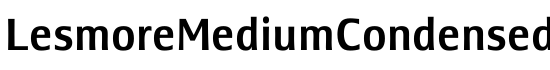LesmoreMediumCondensed - Download Thousands of Free Fonts at FontZone.net