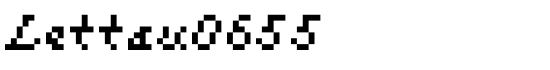 Lettau0655 - Download Thousands of Free Fonts at FontZone.net