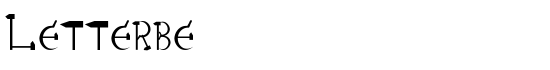 Letterbed-Normal - Download Thousands of Free Fonts at FontZone.net