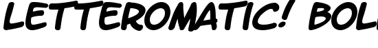 LetterOMatic! Bold - Download Thousands of Free Fonts at FontZone.net