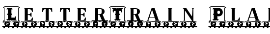 LetterTrain Plain - Download Thousands of Free Fonts at FontZone.net