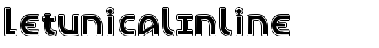 LetunicalInline - Download Thousands of Free Fonts at FontZone.net