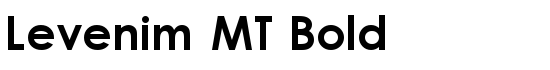 Levenim MT Bold - Download Thousands of Free Fonts at FontZone.net