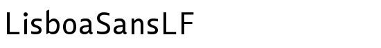 LisboaSansLF - Download Thousands of Free Fonts at FontZone.net