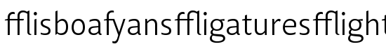 LisboaSansLigaturesLight - Download Thousands of Free Fonts at FontZone.net