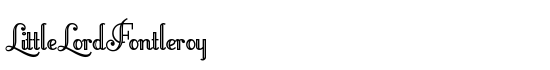 LittleLordFontleroy - Download Thousands of Free Fonts at FontZone.net