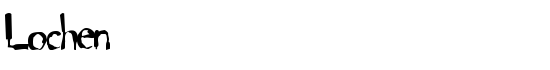 Lochen - Download Thousands of Free Fonts at FontZone.net