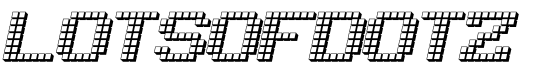 LotsOfDotz - Download Thousands of Free Fonts at FontZone.net