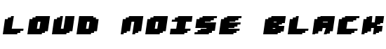 Loud noise Black Skew - Download Thousands of Free Fonts at FontZone.net