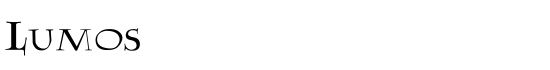 Lumos - Download Thousands of Free Fonts at FontZone.net