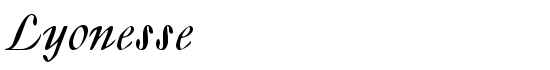 Lyonesse - Download Thousands of Free Fonts at FontZone.net