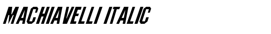 Machiavelli Italic - Download Thousands of Free Fonts at FontZone.net