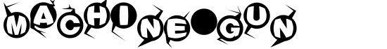 Machine-gun  - Download Thousands of Free Fonts at FontZone.net
