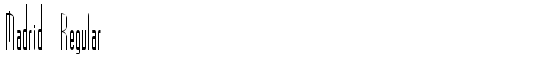 Madrid Regular - Download Thousands of Free Fonts at FontZone.net