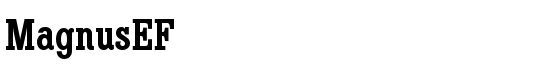 MagnusEF - Download Thousands of Free Fonts at FontZone.net