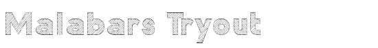 Malabars Tryout - Download Thousands of Free Fonts at FontZone.net