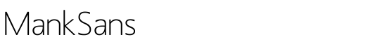 MankSans - Download Thousands of Free Fonts at FontZone.net