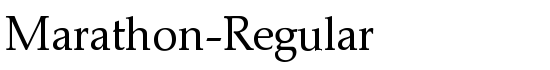 Marathon-Regular - Download Thousands of Free Fonts at FontZone.net