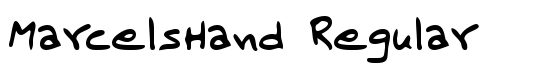 MarcelsHand Regular - Download Thousands of Free Fonts at FontZone.net