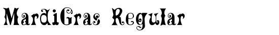 MardiGras Regular - Download Thousands of Free Fonts at FontZone.net
