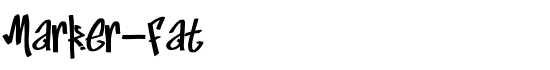 Marker Fat - Download Thousands of Free Fonts at FontZone.net