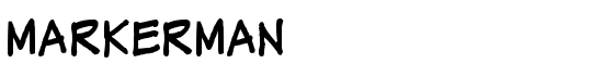 MarkerMan - Download Thousands of Free Fonts at FontZone.net