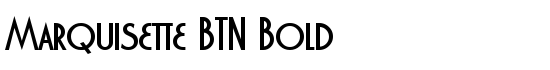 Marquisette BTN Bold - Download Thousands of Free Fonts at FontZone.net