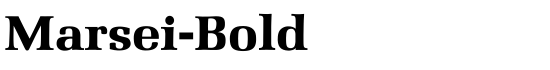 Marsei-Bold - Download Thousands of Free Fonts at FontZone.net