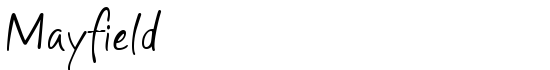 Mayfield - Download Thousands of Free Fonts at FontZone.net