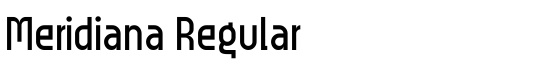 Meridiana Regular - Download Thousands of Free Fonts at FontZone.net